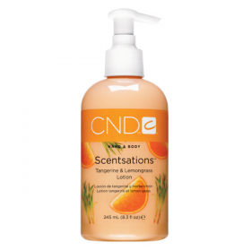 Loción Hidratante Scentsations Mandarina y Lemongrass CND 245ml